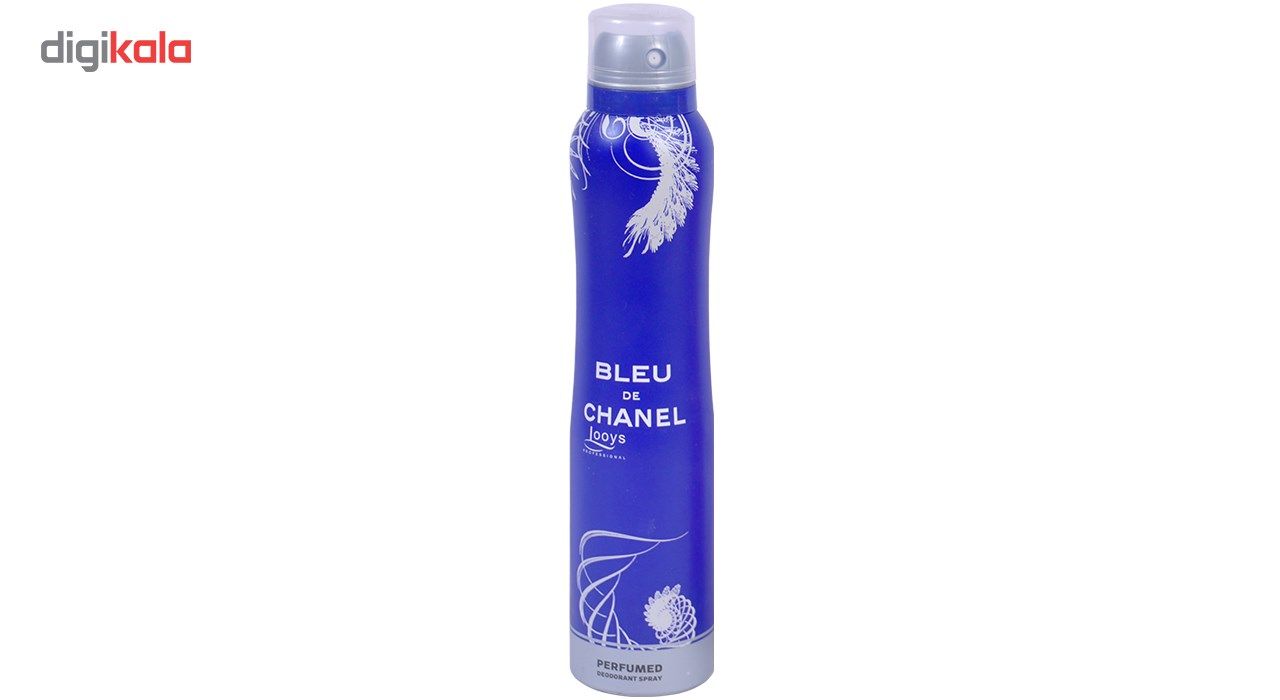 اسپری ضد تعریق و خوش بو کننده بدن مردانه لویز مدل BLEU DE CHANEL حجم 200 میلی لیتر