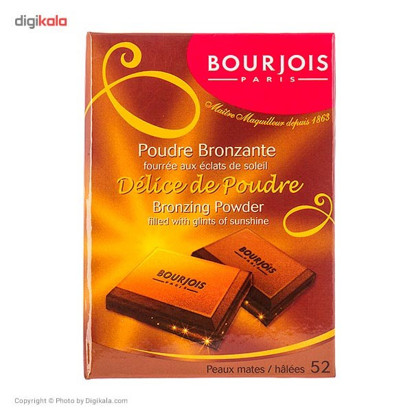 پودر برنزه بورژوآ مدل Delice De Poudre شماره 52