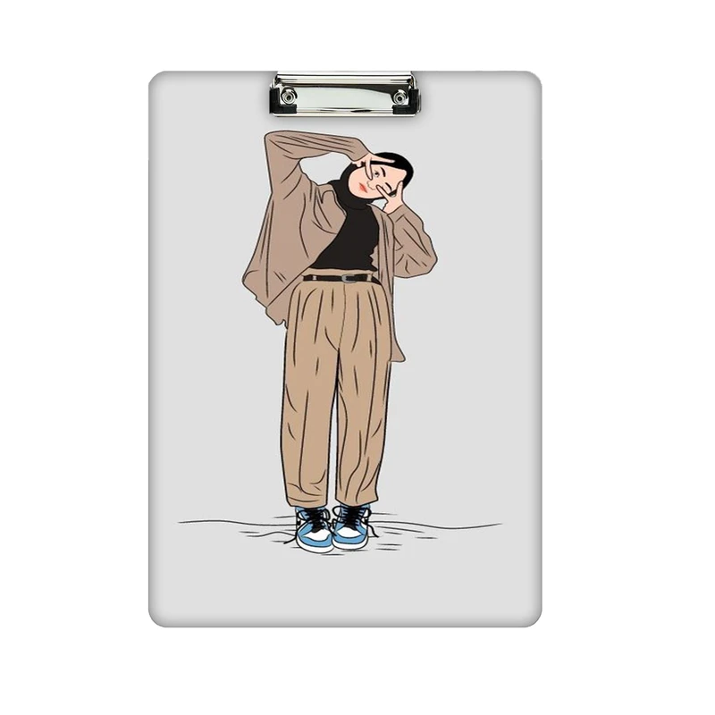 تخته شاسی طرح دختر کد 1549سایز A4