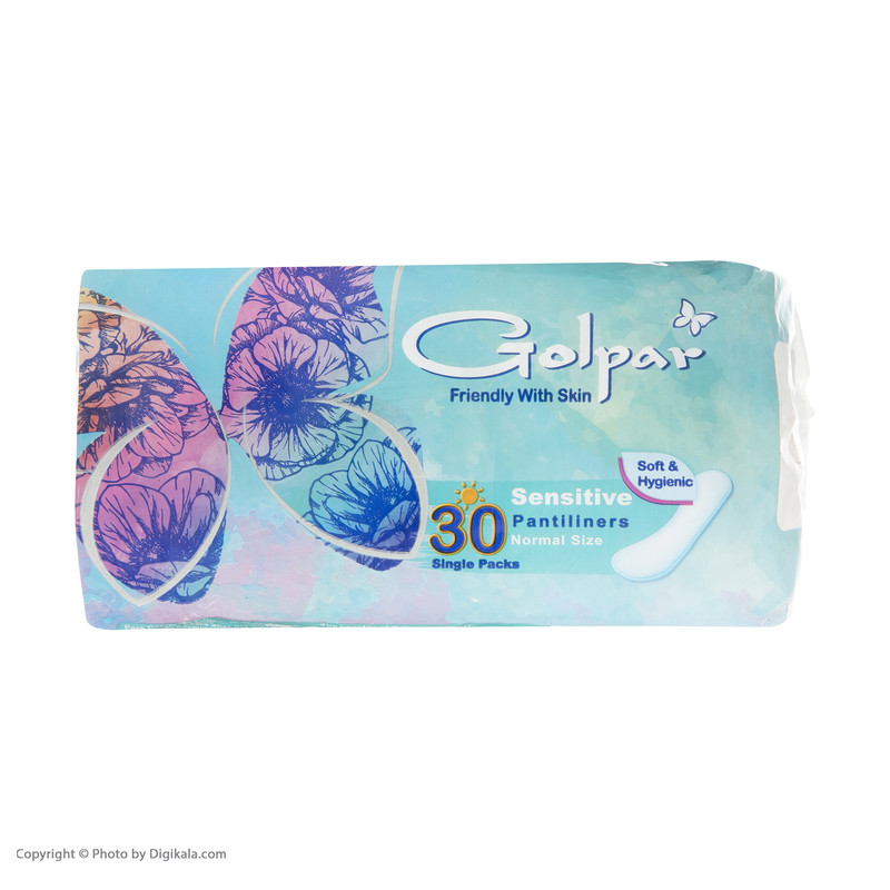پد بهداشتی گل پر مدل Sensitive بسته 30 عددی پد بهداشتی گل پر مدل Sensitive بسته 30 عددی