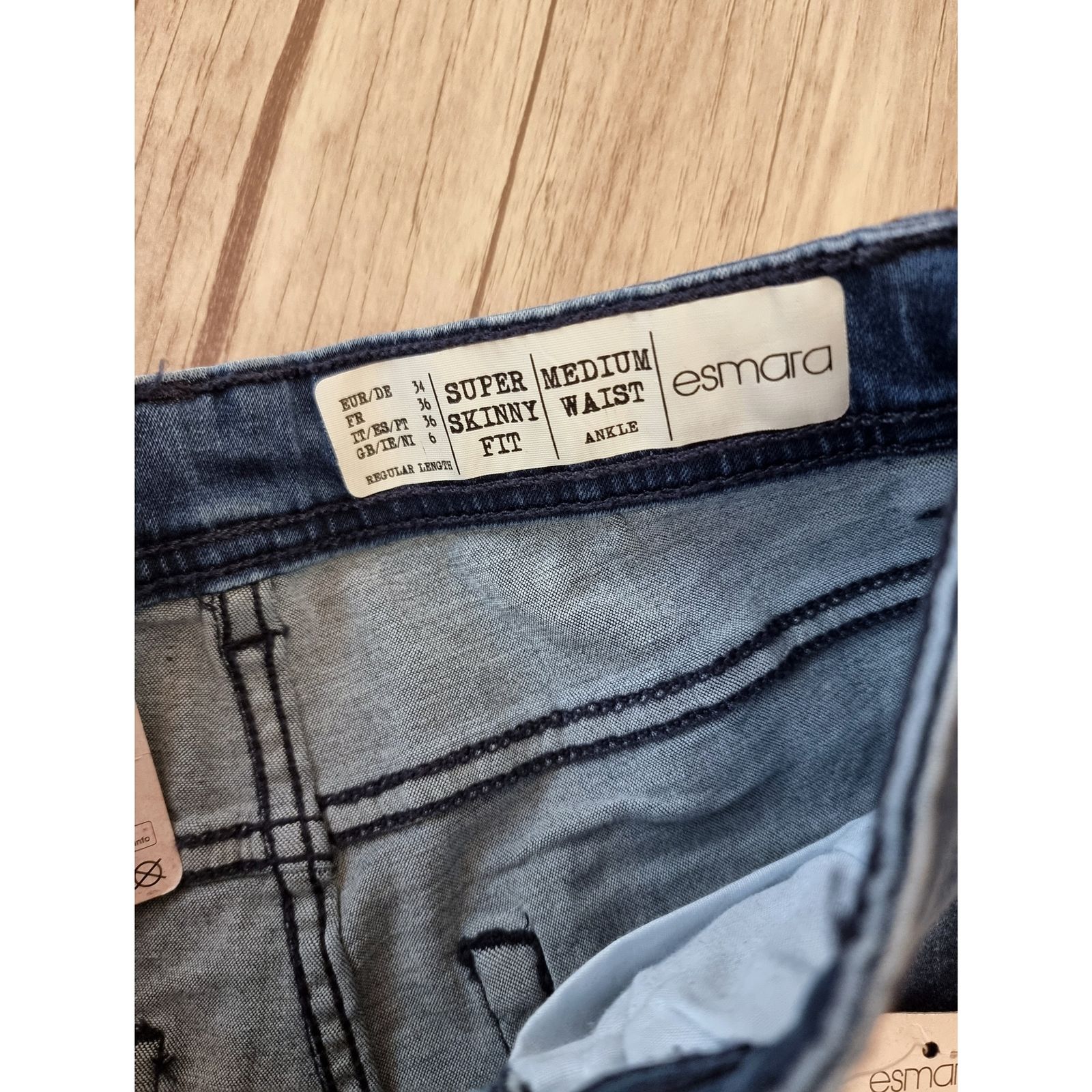 شلوار جین زنانه اسمارا مدل 0111 -  - 6