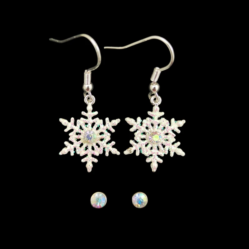 گوشواره آویز زنانه اکسسورایز مدل E3049 مجموعه 2 عددی