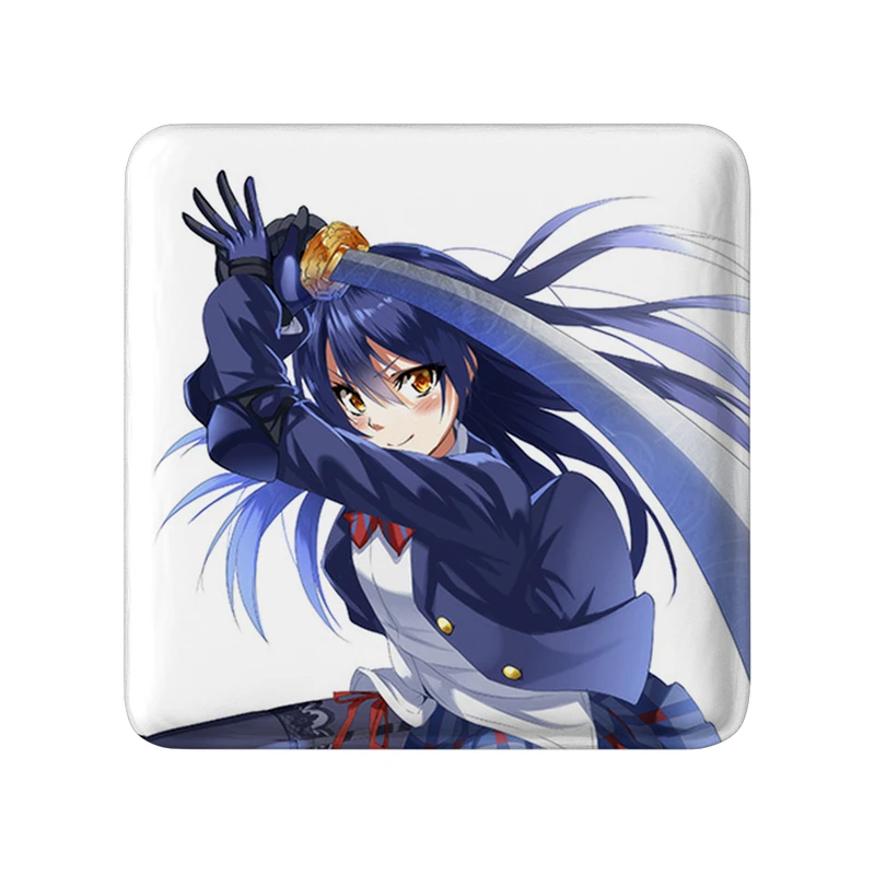 پیکسل خندالو طرح اومی انیمه دبیرستان مردگان مدل مربعی کد 32321