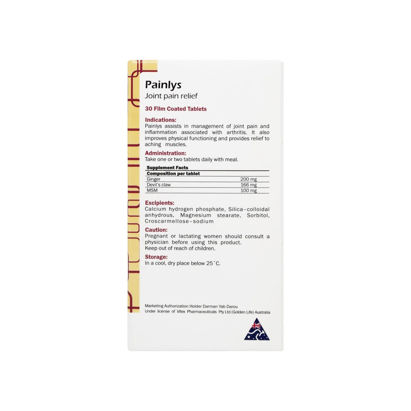 قرص پین لیز گلدن لایف بسته 30 عددی