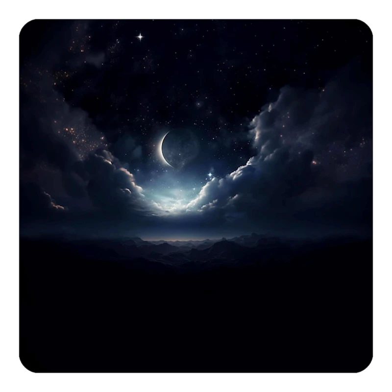 مگنت کاکتی طرح ماه و ستاره مدل mp53184