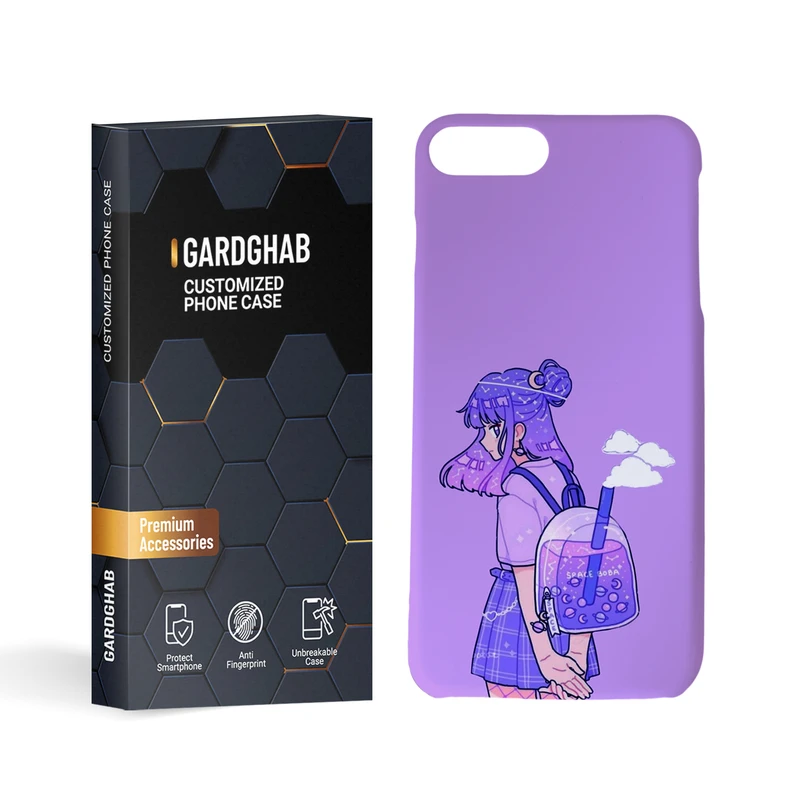  کاور گارد قاب مدل دخترانه مناسب برای گوشی موبایل اپل iphone 7 plus / 8 plus