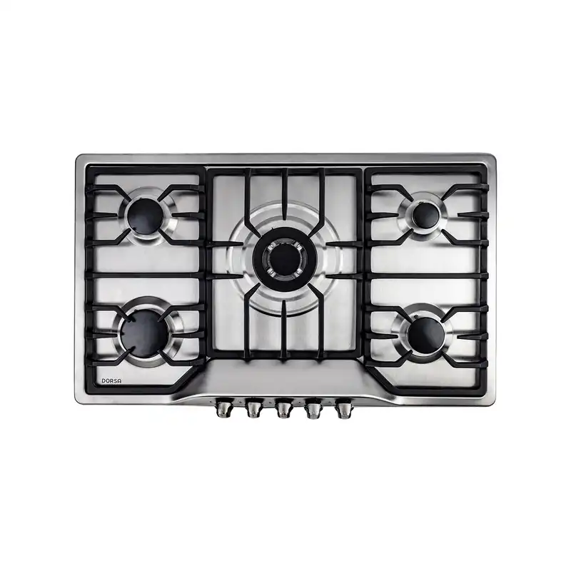 اجاق گاز صفحه ای درسا مدل آنيل پنج شعله