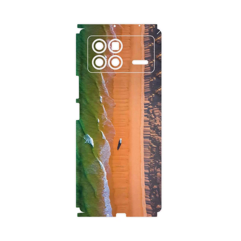 برچسب پوششی ماهوت مدل Beach and Green Sea-FullSkin مناسب برای گوشی موبایل شیائومی Mix Fold 3