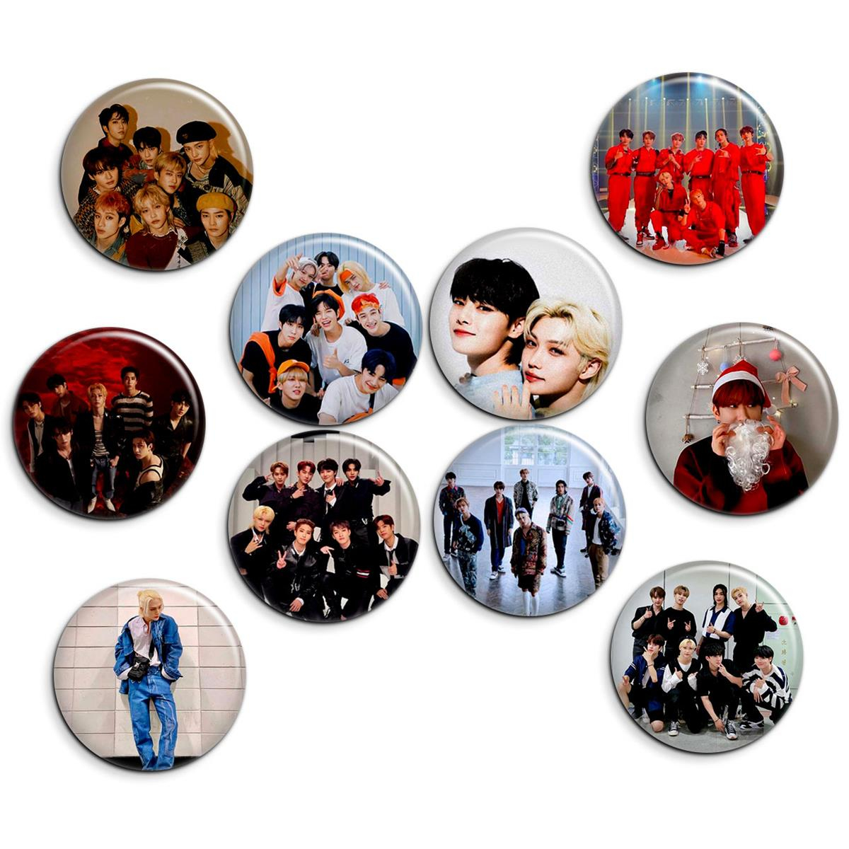 پیکسل پرمانه طرح straykids کد pmg.5681 مجموعه 10 عددی