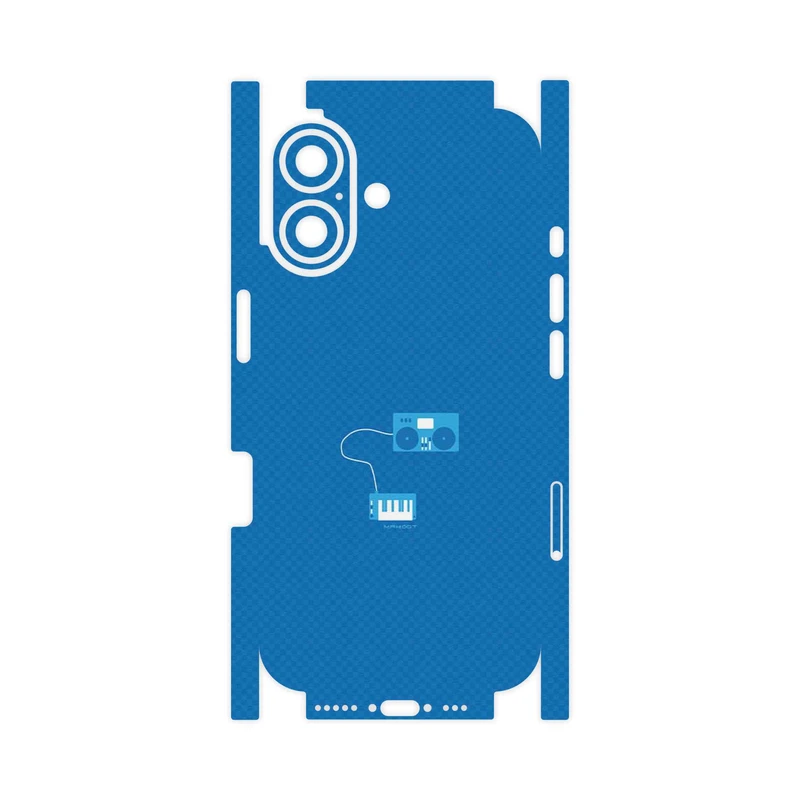 برچسب پوششی ماهوت مدل Minimal DJ Icon-FullSkin مناسب برای گوشی موبایل اپل iPhone 16