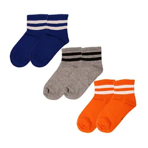 جوراب بچگانه ال سون مدل دو خط کد 12.PH487 مجموعه 3 عددی