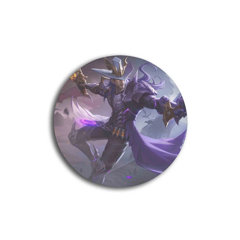 زیر لیوانی مدل بازی موبایل لجندز کد 541 Mobile Legends