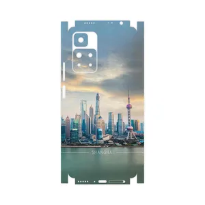 MAHOOT Shanghai_City-FullSkin Cover Sticker for Xiaomi Redmi Note 11 Pro Plus 5G