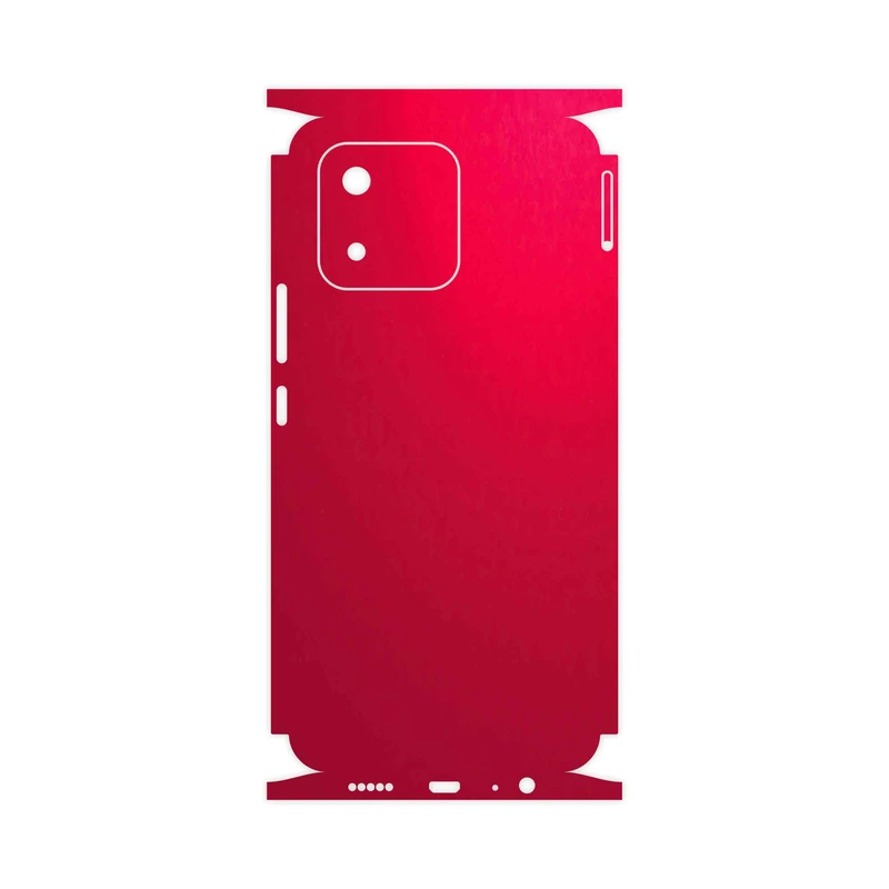 برچسب پوششی ماهوت مدل Matte-Warm-Red-FullSkin مناسب برای گوشی موبایل آنر X5