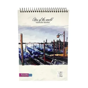 دفتر طراحی 40 برگ سلین طرح قایق کد A5