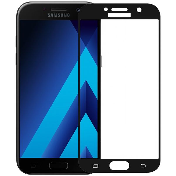 محافظ صفحه نمایش شیشه ای تمپرد مدل Colorful Full Cover مناسب برای گوشی موبایل سامسونگ Galaxy A3 2017 محافظ صفحه نمایش شیشه ای تمپرد مدل Colorful Full Cover مناسب برای گوشی موبایل سامسونگ Galaxy A3 2017