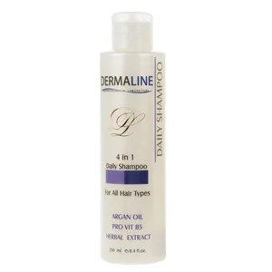 Dermaline 4 In 1 Daily Hair Shampoo 250ml