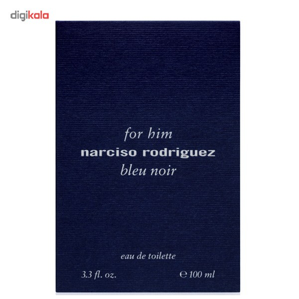 ادو تویلت مردانه نارسیسو رودریگز مدل Narciso Rodriguez for Him Bleu Noir حجم 100 میلی لیتر