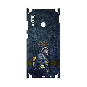 MAHOOT Firefighter-FullSkin Cover Sticker for Samsung Galaxy M10s