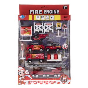 نقد و بررسی کیت ماشین بازی مدل Fire Engine JP-601 توسط خریداران