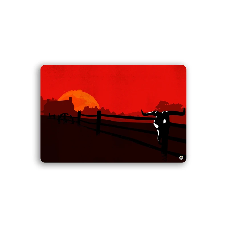 ماوس پد مخصوص بازی شادیت مدل red dead کد684 سایز37*24سانتی متر