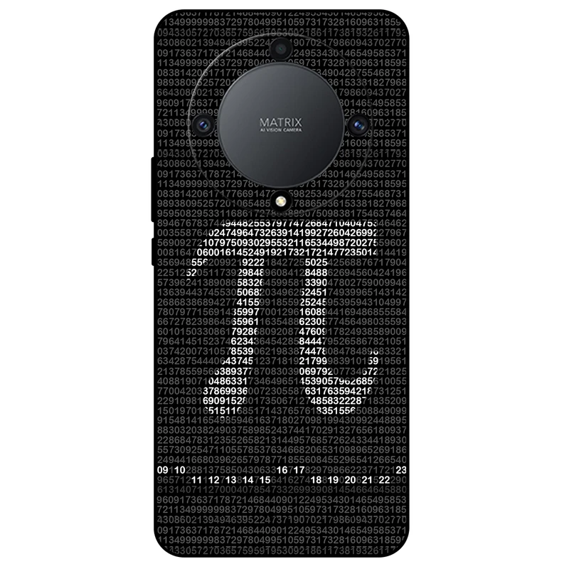 کاور مگافون طرح عدد پی مدل 7240 مناسب برای گوشی موبایل آنر X9A