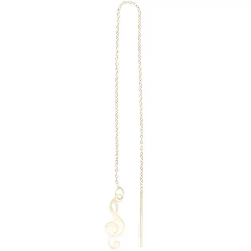 گوشواره طلا 18 عیار رزا مدل EGB13