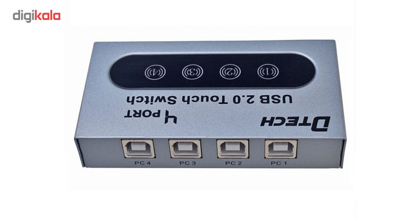 هاب سوئیچ 4 پورت پرینتر دیتک مدل DT-8341