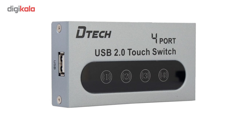 هاب سوئیچ 4 پورت پرینتر دیتک مدل DT-8341