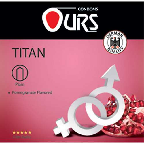 کاندوم اورز مدل Titan بسته 3 عددی