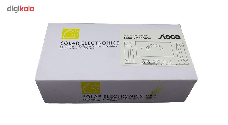 کنترل کننده شارژ خورشیدی 30 آمپر استکا مدل Solarix PRS 3030 کنترل کننده شارژ خورشیدی 30 آمپر استکا مدل Solarix PRS 3030