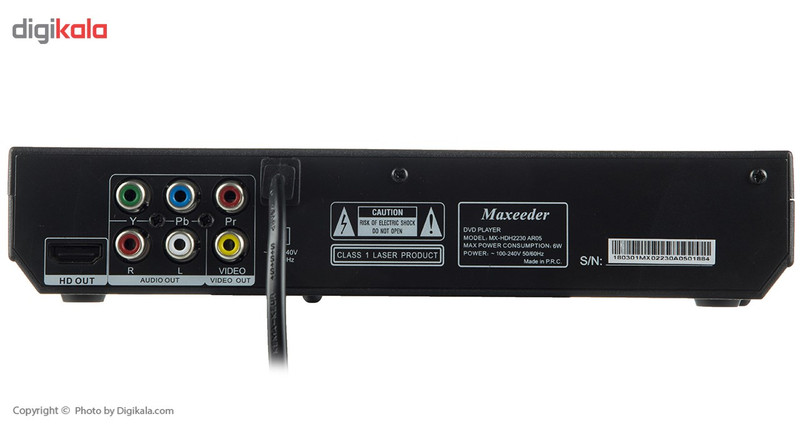 پخش کننده DVD مکسیدر سری MX-HDH2230 مدل AR04