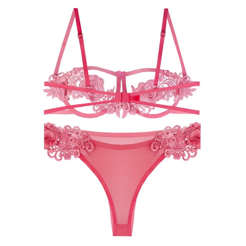 ست شورت و سوتین زنانه مکسوریا مدل انبرودی گلدانتل کد NKU MAX 02204 - - 2