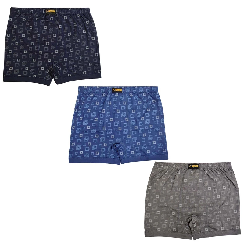 شورت مردانه وال مدل پادار کد VAL060 مجموعه 3 عددی