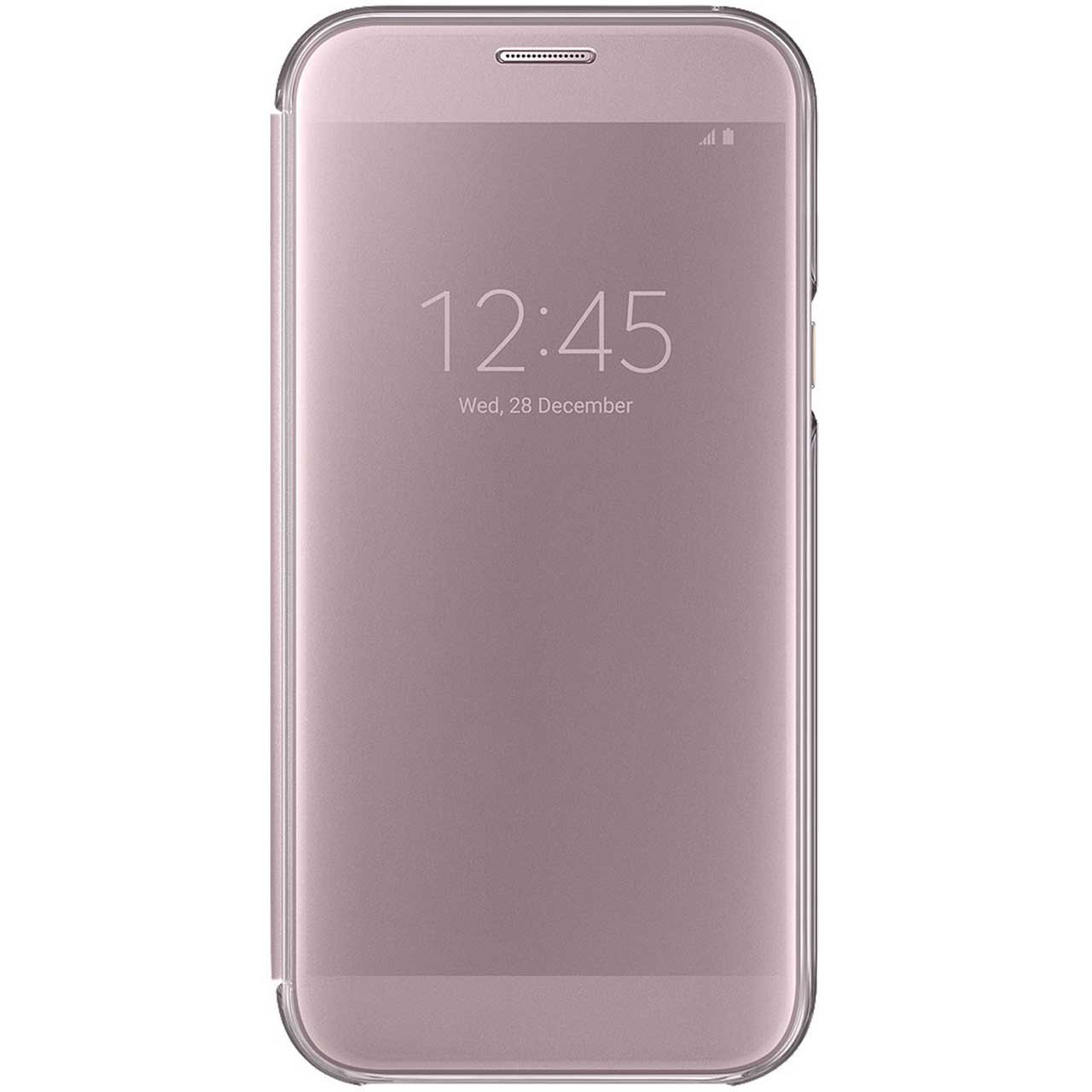 کیف کلاسوری سامسونگ مدل Clear View مناسب برای گوشی موبایل Galaxy A7 2017