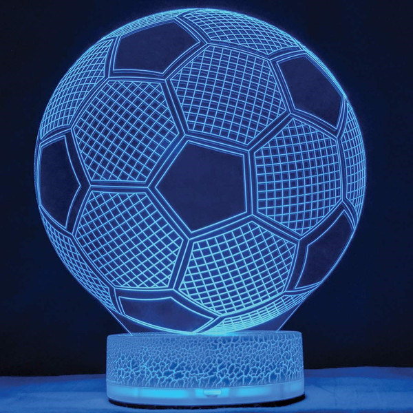 چراغ خواب سه بعدی زیما مدل توپ فوتبال