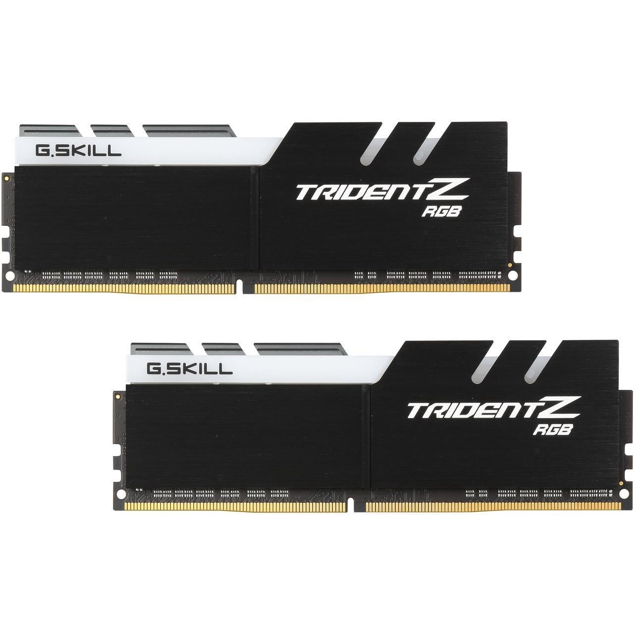 رم دسکتاپ DDR4 دو کاناله 3000 مگاهرتز CL15 جی اسکیل سری Trident Z RGB ظرفیت 16 گیگابایت