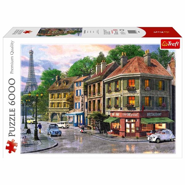 پازل 6000 تکه ی ترفل - خیابانی از پاریس. برابر کیفیت ادوکا، ravensburger, Educa پازل 6000 تکه ی ترفل - خیابانی از پاریس. برابر کیفیت ادوکا، ravensburger, Educa