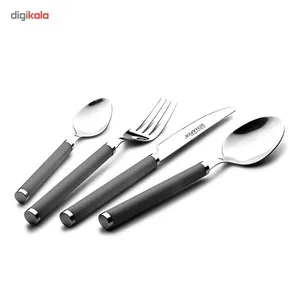 سرویس قاشق چنگال 36 پارچه شفر مدل Bicak Gri کد 12100