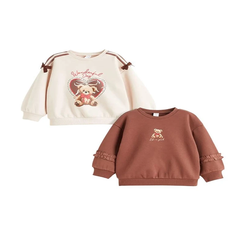 سویشرت دخترانه ال سی وایکیکی مدل W5K979Z1 بسته 2 عددی