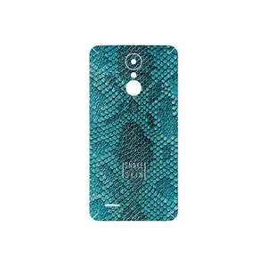 MAHOOT Blue Snake Skin Cover Sticker for LG K8 2017