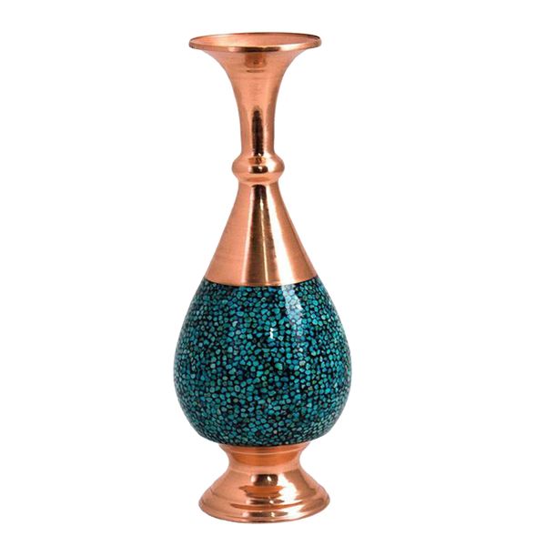 
 گلدان فیروزه کوبی کد 87458
 