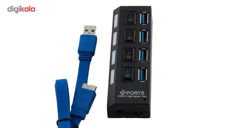 هاب USB 3.0 چهار پورت مکس تاچ مدل 01