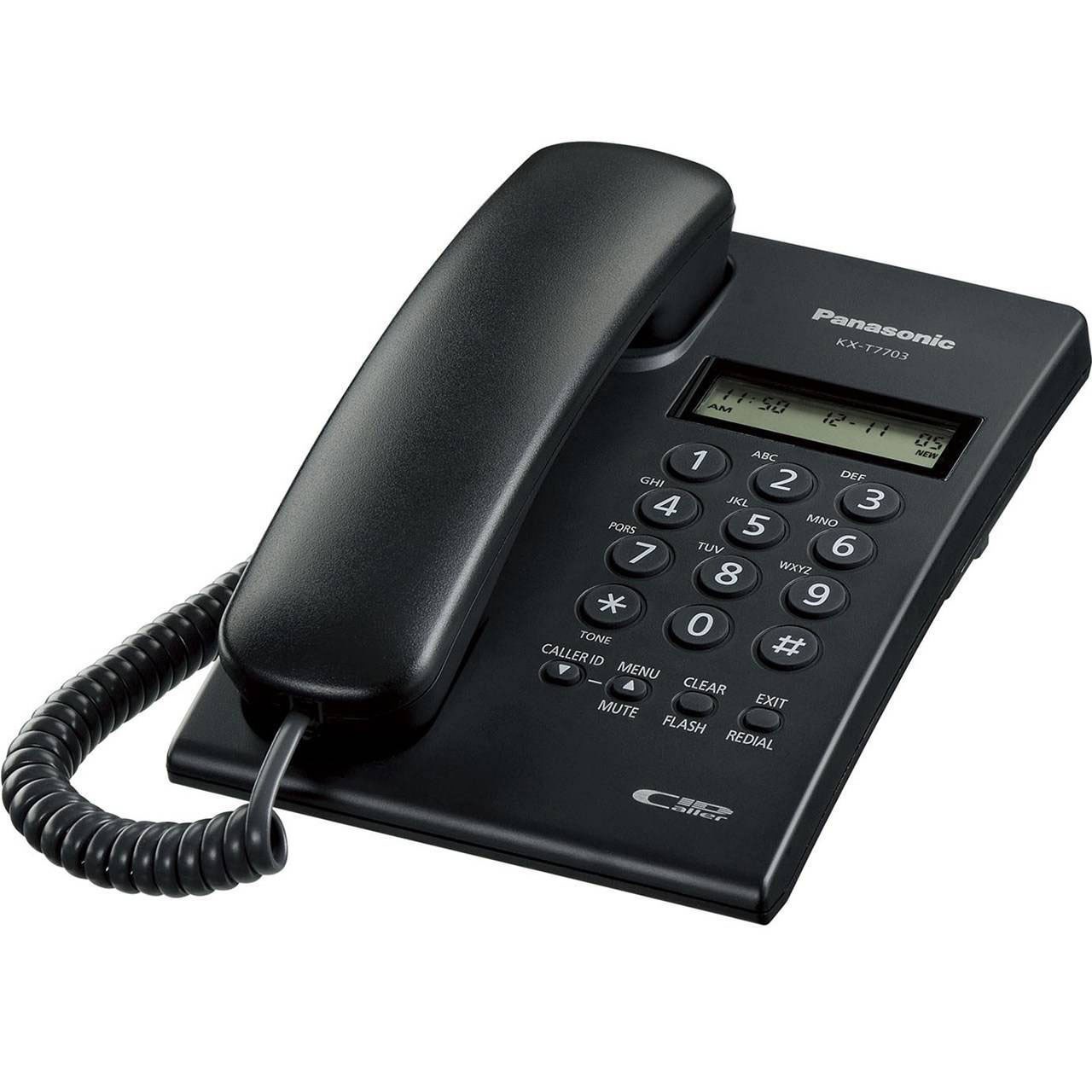 خرید اینترنتی                     تلفن با سیم پاناسونیک مدل KX-TT7703X
