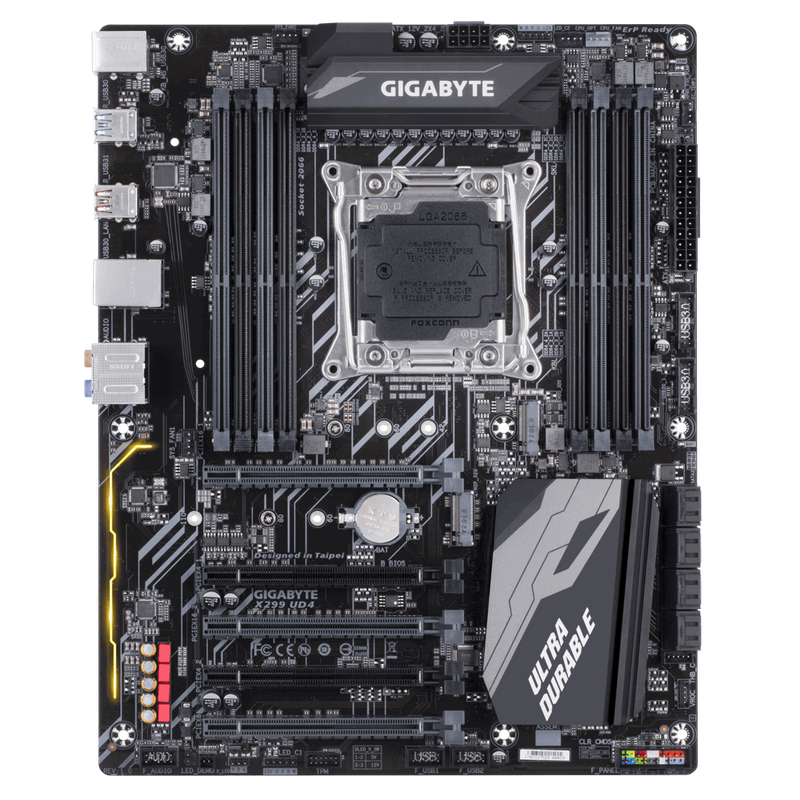 مادربرد گیگابایت مدل X299 UD4 (rev. 1.0) مادربرد گیگابایت مدل X299 UD4 (rev. 1.0)