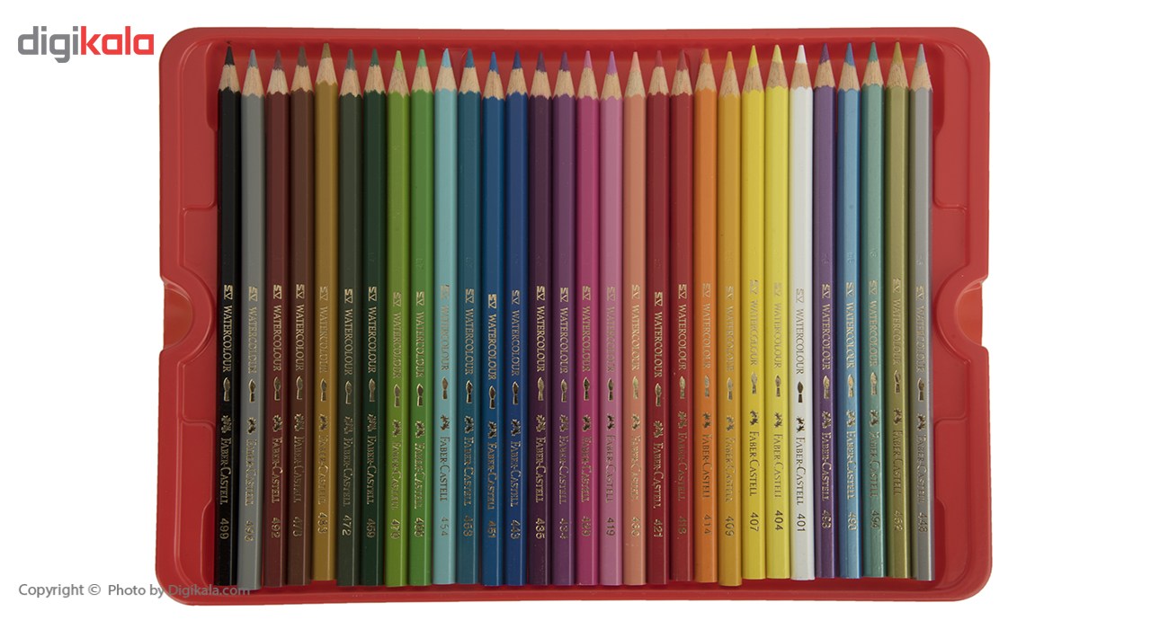 مداد آبرنگی 60 رنگ فابر-کاستل مدل Sketch