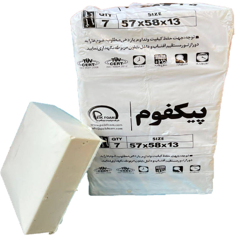 فوم سرد پیکفوم مدل یکرو عدسی کد  57x58x13