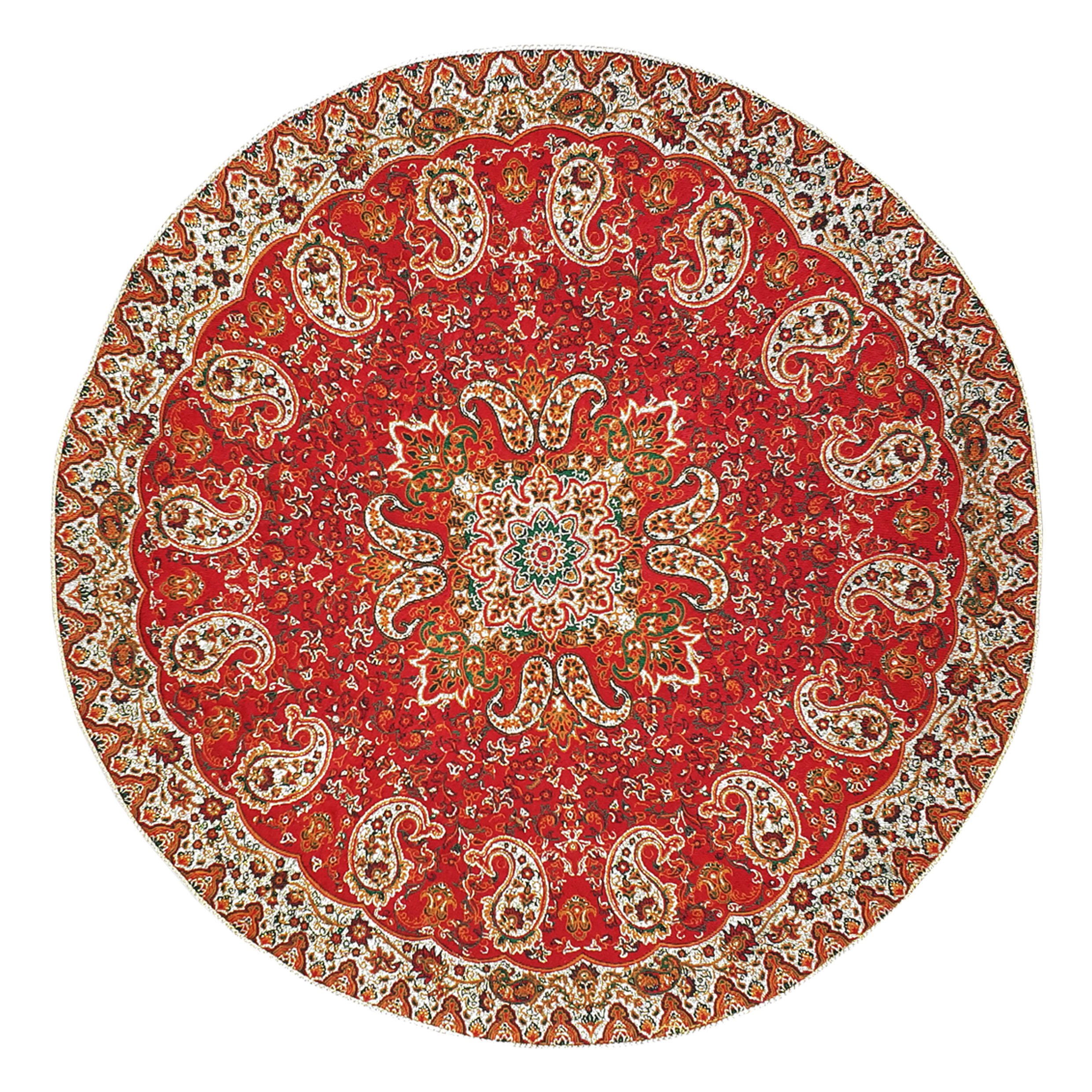 رومیزی ترمه مدل نسترن کد GR1-1