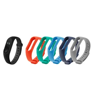 مچ بند تندرستی شیائومی مدل Mi Band 2 به همراه محافظ صفحه و بند سیلیکونی   کد 94