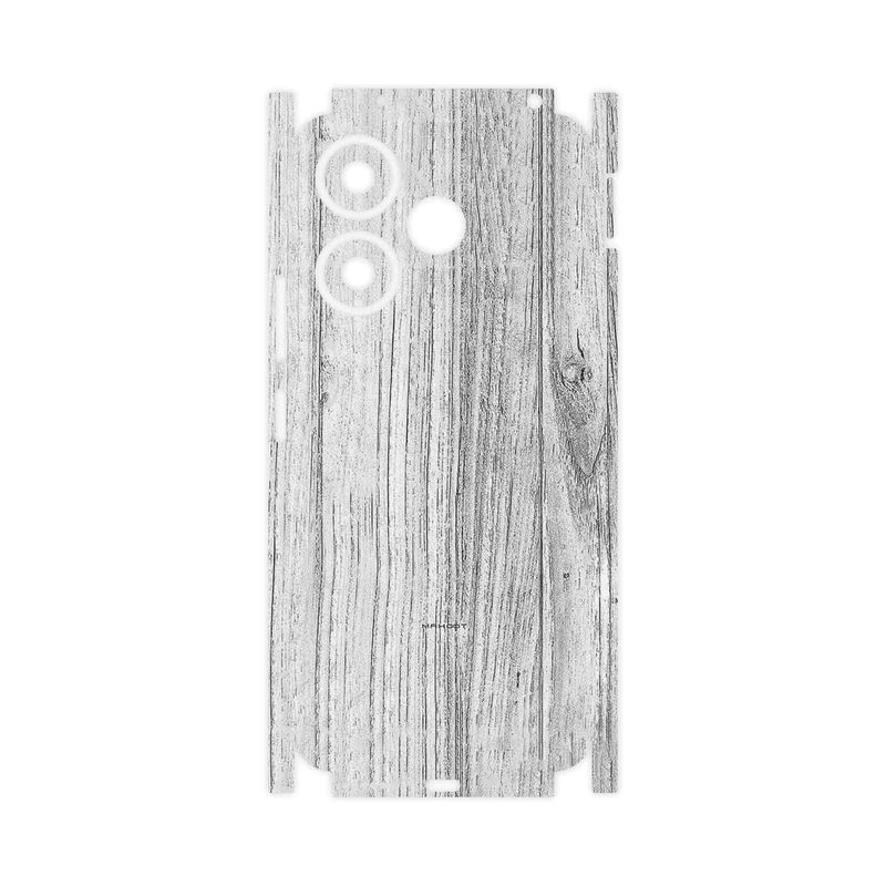 برچسب پوششی ماهوت مدل White_Wood-FullSkin مناسب برای گوشی موبایل شیائومی Redmi 13